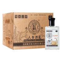 酒庄直通 粮草人参酒 礼盒装 52%vol 125mL