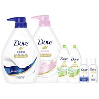 多芬 Dove滋养美肤沐浴露套装2480g 沐浴乳（新老包装请以收到为准）