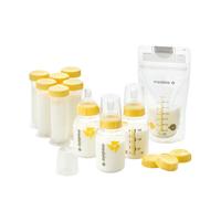 medela 美德乐 进口母乳哺喂超值套装礼盒 婴儿宝宝pp奶瓶奶嘴储奶袋储奶罐