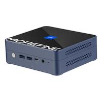 MOREFINE摩方M9S迷你主机 酷睿i3-N305 八核 双2.5G网口 32G DDR5内存 mini小电脑工控软路由办公 intel N150四核(双千兆网口) 准系统 无内存硬盘带网卡