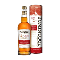 TOMINTOUL 托明多12年 欧罗索雪莉桶 单一麦芽威士忌 700ml