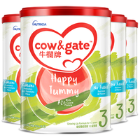 Cow&Gate 牛栏 牌A2 Β-酪蛋白奶粉3段 1岁起900g4罐装