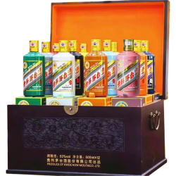 茅台 生肖纪念酒 全套 酱香型白酒 53度 500ml*12瓶