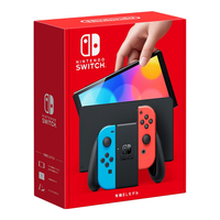 任天堂(Nintendo)Switch OLED 红蓝手柄 游戏机 有机屏幕 主机 日版全新 Nintendo 马里奥主机 掌机