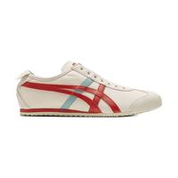Onitsuka Tiger鬼塚虎一脚蹬休闲鞋女懒人鞋女MEXICO 66™ SLIP-ON 1183A360 米色/红色 36