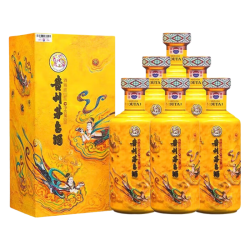 茅台 散花飞天 酱香型白酒 53度 500ml*6 整箱装