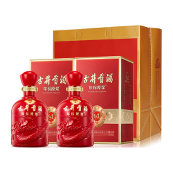 古井贡酒 年份原浆和美版 浓香型白酒 50度 500ml*2瓶 双瓶