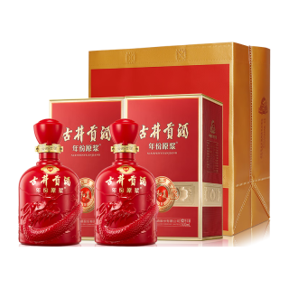 古井贡酒 年份原浆和美版 50度浓香型白酒 500ml*2瓶