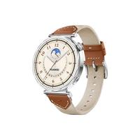 华为 WATCH GT 5智能手表运动玄玑感知血氧心率体温呼吸监测蓝牙通话防水男女健康情绪 41mm 马鞍棕