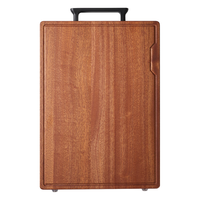 惠寻 菜板 砧板案板切菜板厨房家用面板【乌檀木实木】36*24*2.5cm 【导水凹槽】乌檀木36*24*2.5cm