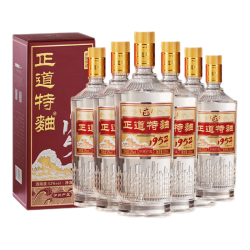 京东京造 泸州地区 浓香型白酒  整箱装 52%vol 500mL