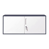 Alpen 欧倍 欧宝美文件柜资料柜档案柜钢制铁皮柜财务凭证柜移动单节柜灰白色