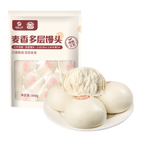 HUIWEI HUMAN WORLD 绘味人间 山东麦香千层馒头100g*8个 低脂0添加呛面老面馒头 早餐面点速食