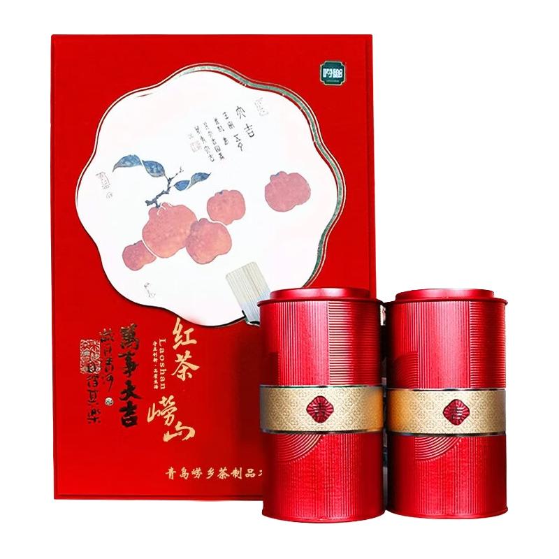  崂乡 果香 红茶  礼盒装 200g