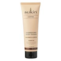 sukin 身体磨砂膏 200ml 咖啡椰子味