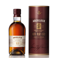 亚伯乐(Aberlour)12年 苏格兰高地 单一麦芽 威士忌 雪莉桶陈酿 单桶版 洋酒 700ml