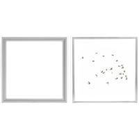 志高2024led厨房灯集成吊顶厨卫灯吸顶灯铝扣板灯卫生间平板灯 【JD快递】18W/300*300mm/白色