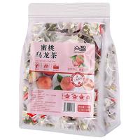众智白桃蜜桃乌龙茶包花果茶冷热泡冬季袋泡茶独立装 白桃乌龙茶一袋【50包】
