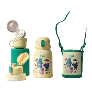 富光 316L不锈钢 带吸管保温杯 500ml+一杯三盖