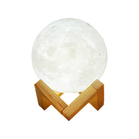 雷士 NVC   Lighting照明 ）小夜灯3D月球灯小夜灯创意月亮灯卧室床头星空灯网红梦幻浪漫氛围磁悬浮
