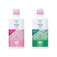 LION 狮王 齿力佳系列 0酒精酵素漱口水 鲜果薄荷 450ml