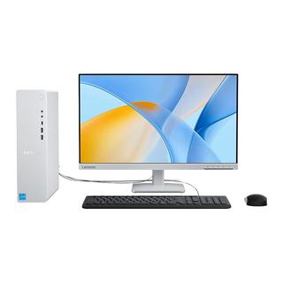 联想（Lenovo） 天逸510S 7.4升小机箱 个人商务家用台式电脑主机 英特尔 23英寸套机： 12代酷睿i3-12100 8G 512G固态