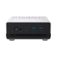 驰为UBox 迷你游戏主机AMD锐龙5 6600H光追游戏显卡高性能mini 台式电脑PC 商务办公NUC2025年春季 白色 准系统