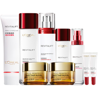 L'OREAL PARIS巴黎欧莱雅 欧莱雅套装复颜抗皱紧致护肤礼盒化妆品水乳补水保湿淡纹送妈妈 复颜抗皱八件套礼盒