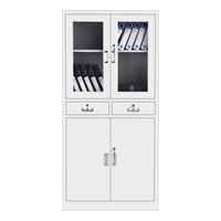 奈高NG文件柜办公柜钢制铁皮柜资料柜档案柜储物柜中二斗文件柜0.7mm