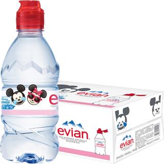 依云 天然矿泉水 330ml*24瓶*2箱