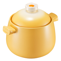 SUPOR 苏泊尔 家用砂锅煲汤锅耐高温不开裂陶瓷煲4.5L养生炖锅EB45WT01