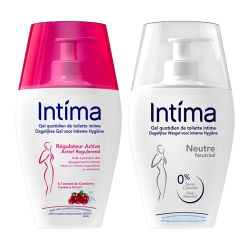 Intima 茵缇玛（Intima）私处护理液0添加女性私密处妇科阴部洗液 蔓越莓家庭日常护理清洁200ml*2瓶