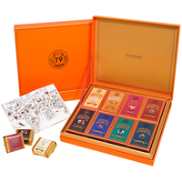 T9图腾颂全球茶集礼盒印度大吉岭奶韵红茶四国八种茶叶高档新年