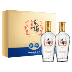 毛铺 草本白酒 苦荞酒  金荞 50度 500ml *2瓶 礼盒中秋送礼
