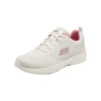 斯凯奇(Skechers)女子透气轻便缓震健身跑步运动鞋149544 白色/粉色/WPK 35
