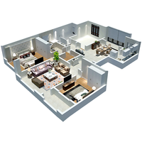 百安居 一口价全屋整装套餐合同预付款 装修服务 全包装修 家装装潢公司