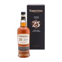 TOMINTOUL托明多25年TOMINTOUL苏格兰单一麦芽威士忌酒洋酒礼盒装700ml 700ml