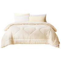 富安娜 FUANNA51%澳洲羊毛被子 抑菌冬季加厚被芯单人大豆被5.8斤152*210cm 澳毛大豆-科学配比 单人被1.2/1.5米(被芯152*210cm)