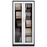 ZHONGWEI 中伟 文件柜铁皮柜办公柜钢制资料储物档案凭证等体器械柜加厚款