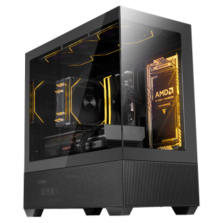 AMD AI绘图 组装电脑+RX6750GRE显卡+16G内存+1TB硬盘  核芯显卡 R5-9600X 16GB 1TB