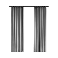 BRAND MARKETING 阿黎 AL-ZGCL 加厚全遮光窗帘 银灰色 1.7*2.0m