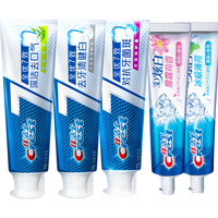 Crest 佳洁士 到手5支!史低价解决牙齿各种问题!全优7效含氟牙膏7效合1