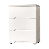 京东京造 卧室床头柜 3层