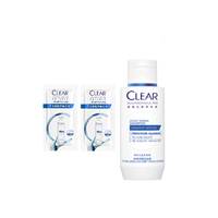  CLEAR/清扬 去屑洗发水套装  80g+10g*2