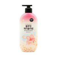 ON THE BODY 安宝笛 韩国原装进口安宝笛香水花香身体乳on the body水果精华 粉色玫瑰花香身体乳 400ml