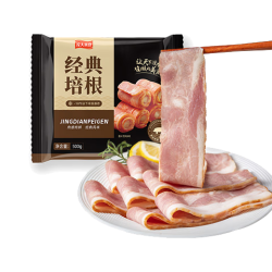 龙大美食 龙大 经典培根片 500g