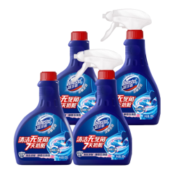DOMESTOS 香氛洁厕泡泡玫瑰香型 洁厕剂洁厕慕斯330g*4