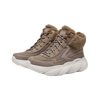 斯凯奇(Skechers)女士云朵大底加绒靴168063 摩卡色/MOC 38.5