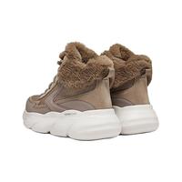 斯凯奇(Skechers)女士云朵大底加绒靴168063 摩卡色/MOC 36