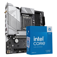 技嘉 INTEL I5 14600KF CPU+技嘉 B760M GAMING X  D4魔鹰X D4主板套装